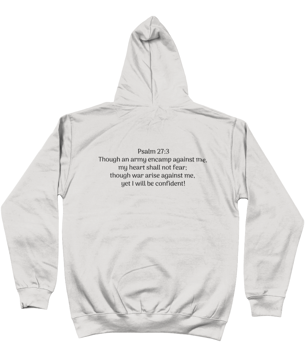 YESHUA Psalm 27 : 3 Hoodie collectie light