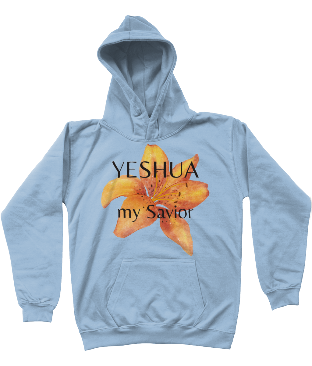 YESHUA Psalm 27:3 Kids Hoodie