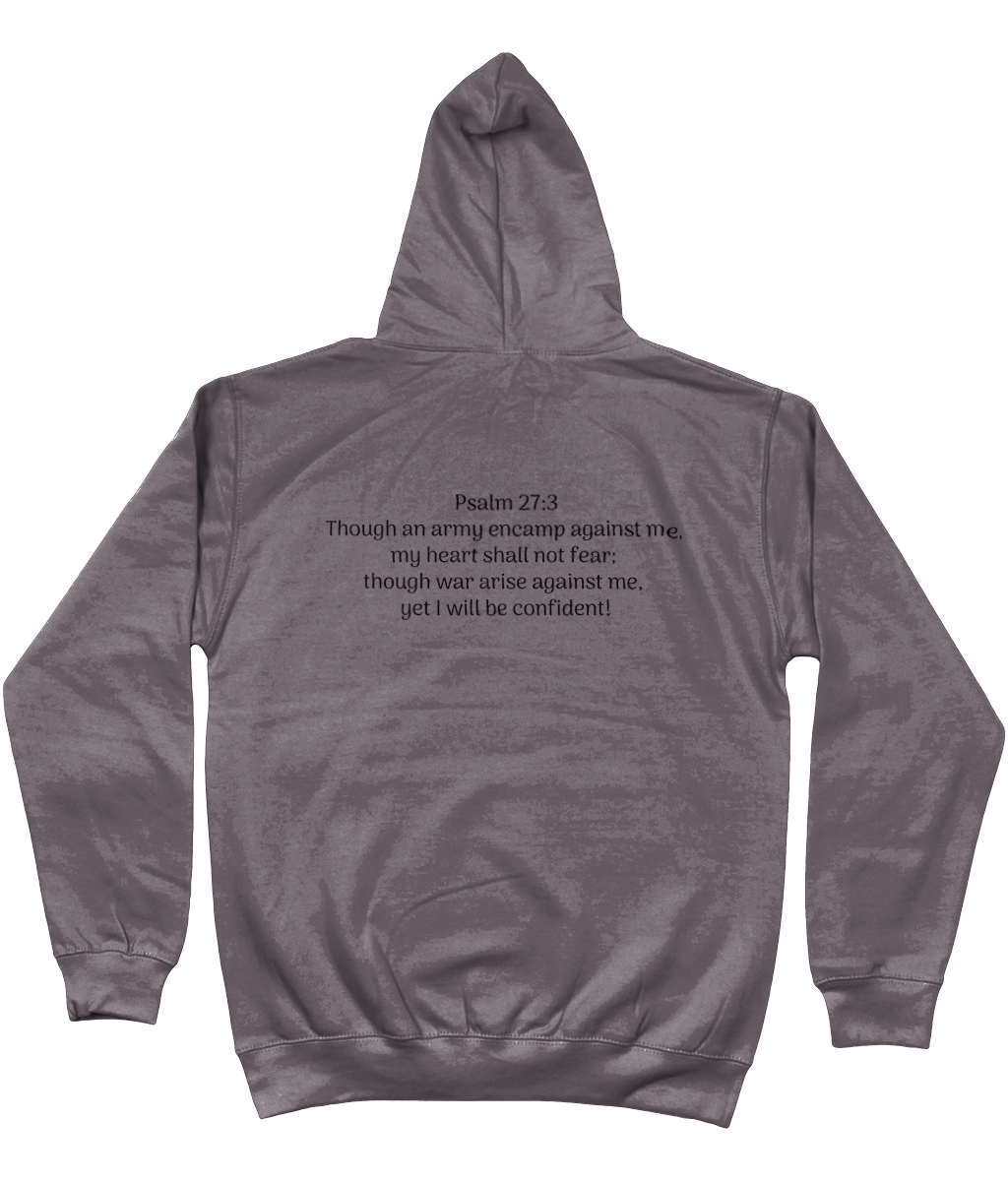 YESHUA Psalm 27 : 3 Hoodie collectie light